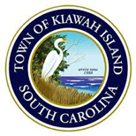 A seal that says town of kiawah island, south carolina.