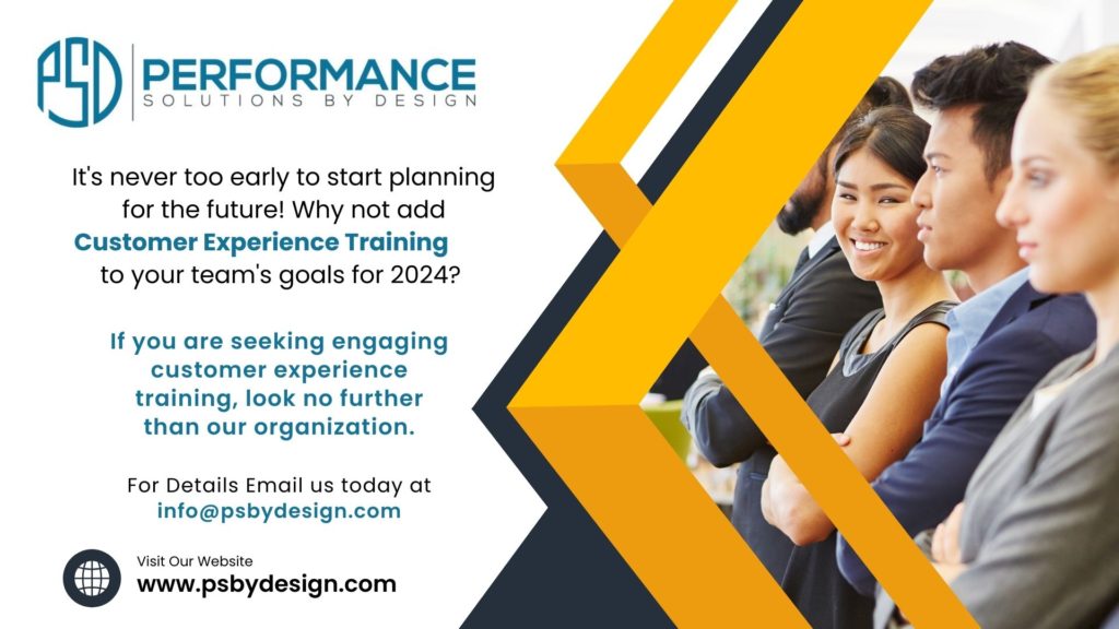 A poster with people smiling and text that reads " performance. Experience training 2 0 1 9 ".